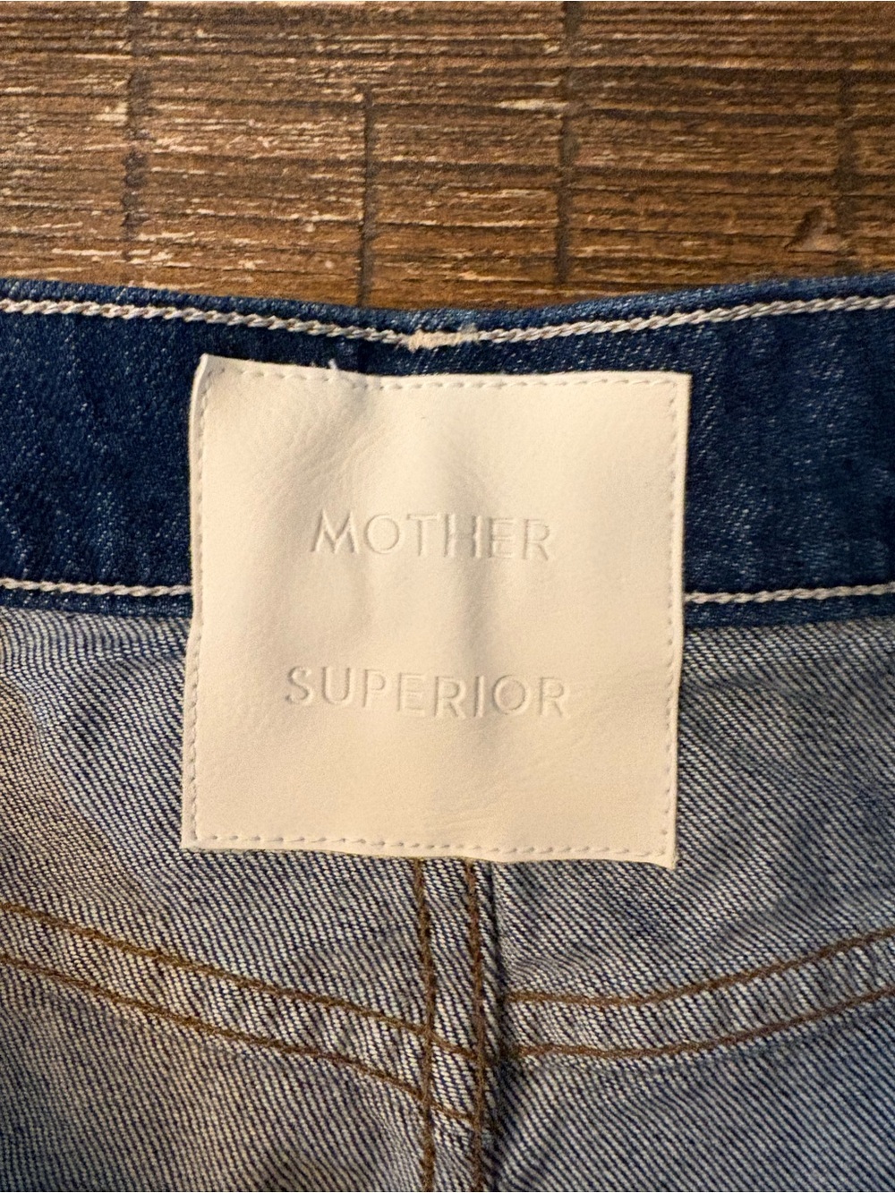 Mother Superior The Delinquent Ankle Jeans Women 28 NWT Wide Leg Made In Shade - Picture 10 of 14